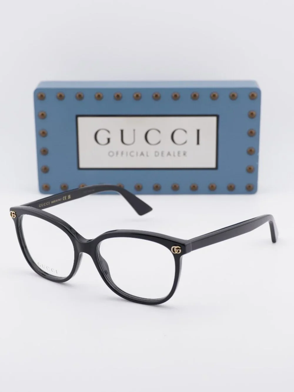 Gucci GG1816O 005 Cat Eye Eyeglasses - Black 54mm
